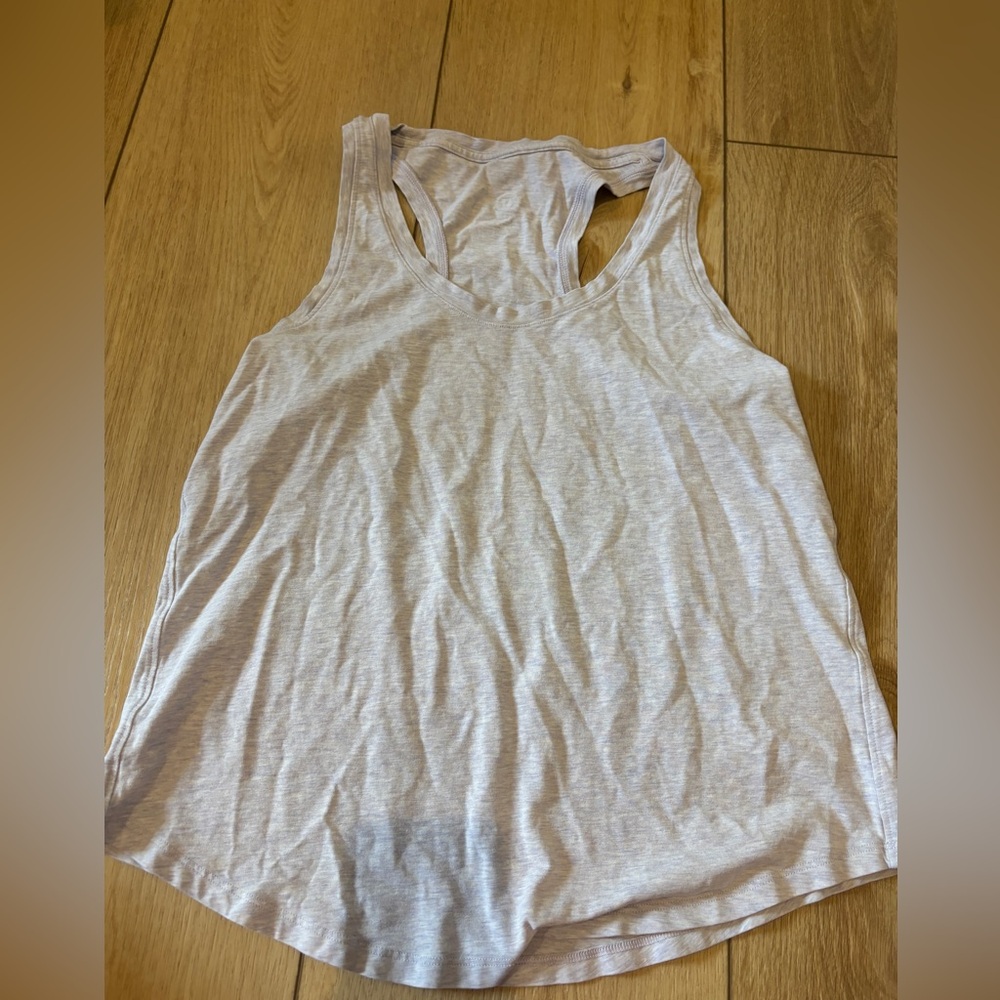Lululemon Light Purple space Tank